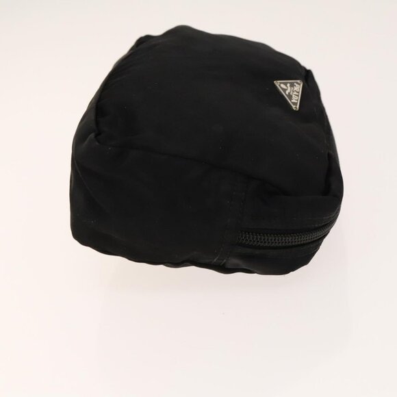 PRADA Pouch Nylon 3 Set Black Pink Auth gh587 - Picture 4 of 16